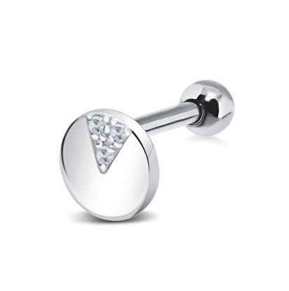 Chart Shaped Ear Piercing TIP-2935